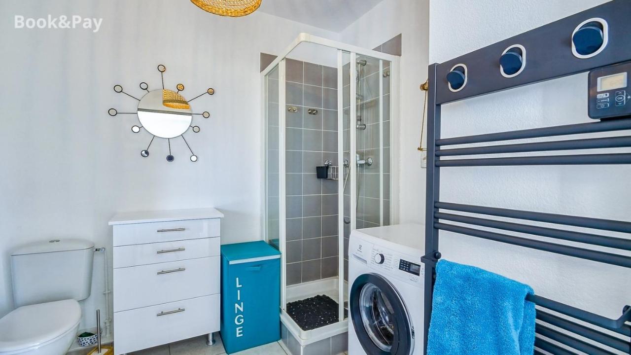 לה קיוטאט Les Alouettes Studio Avec Terrasse, Garage Et Piscine מראה חיצוני תמונה